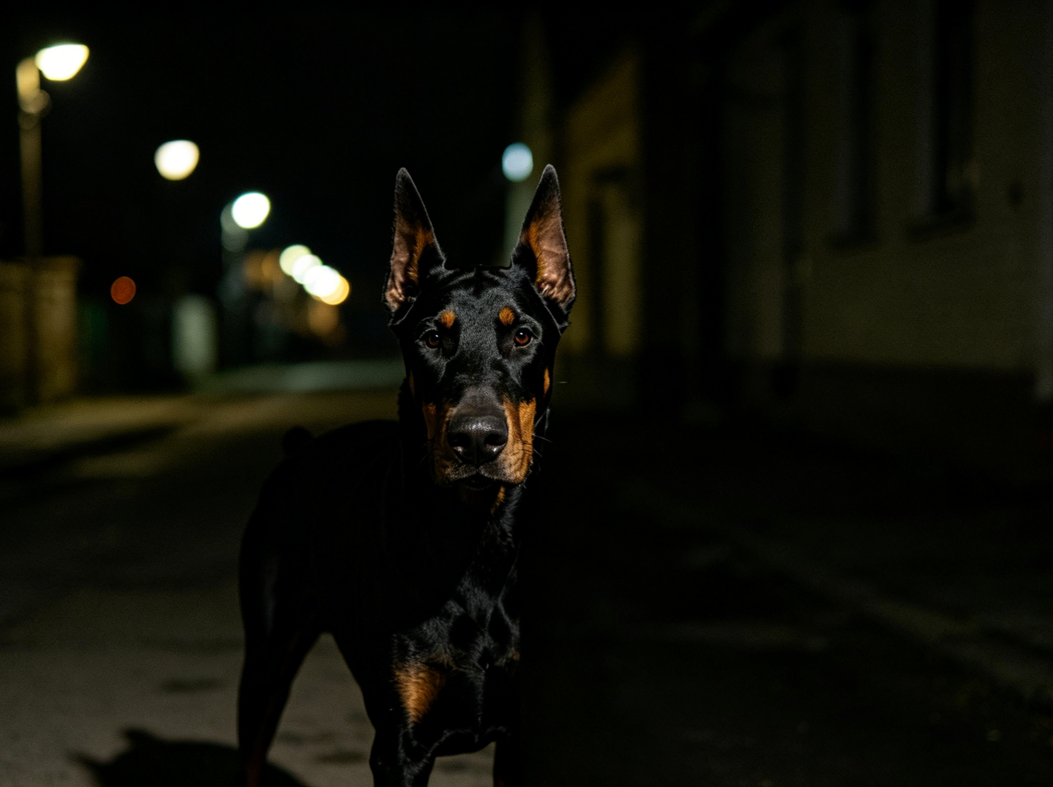 How to Keep Black Dogs Visible at Nigh