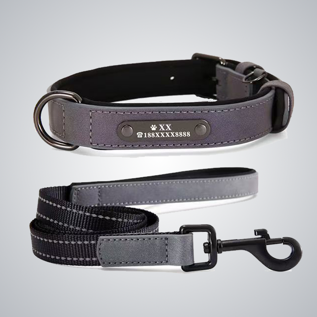 Custom reflective pet collars