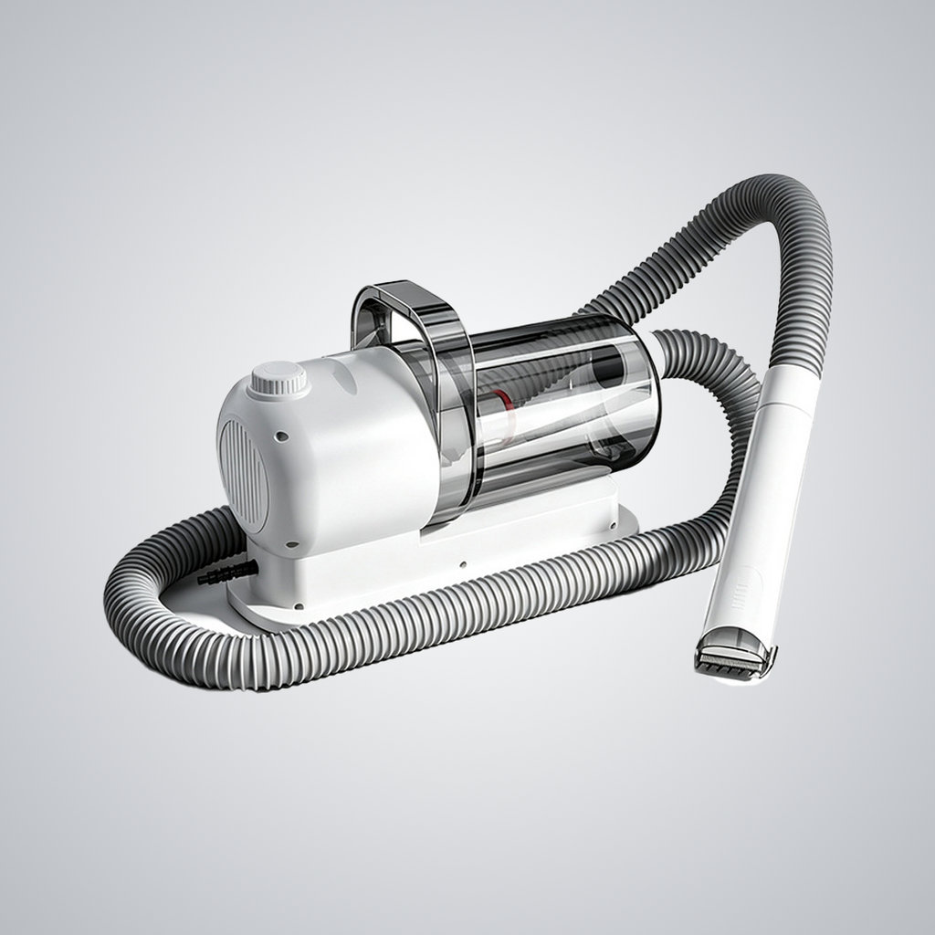 Pet vacuum hair clipper
