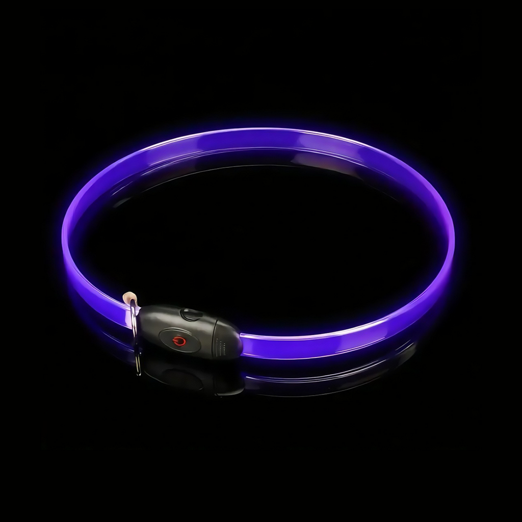 Gradient LED dog collar