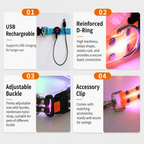 LED dog collar
