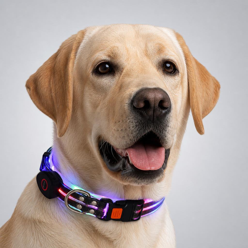 LED dog collar