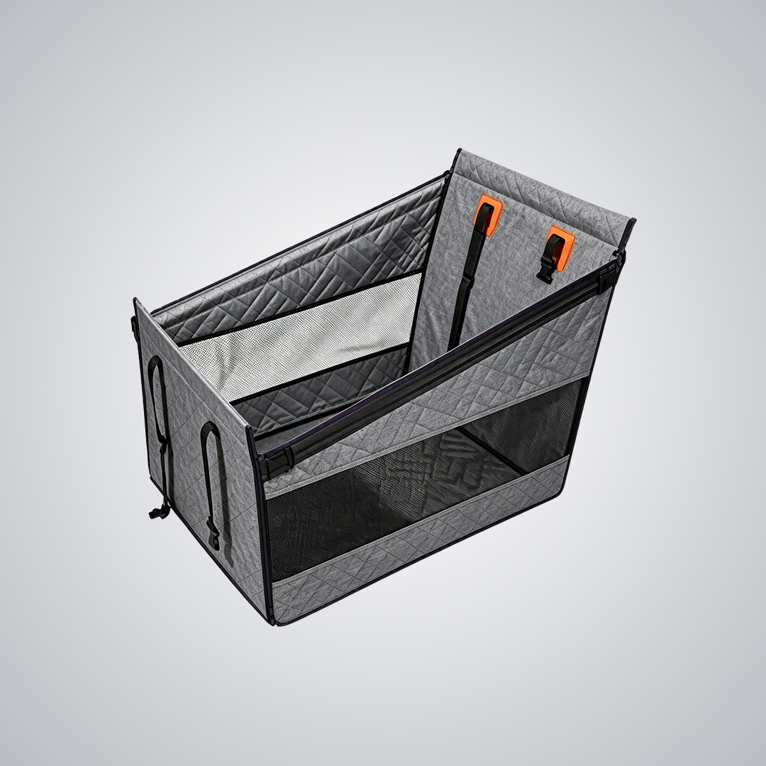 Car rear seat pet cushion/banner