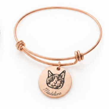 Personalized Pet Portrait Bangle