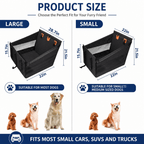 Car rear seat pet cushion/banner - lumipup