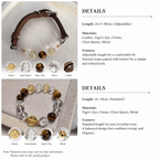 Citrine Crystal Leather Pet Collar with Matching Owner Bracelet - lumipup