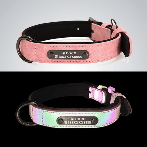 Custom reflective pet collars - lumipup