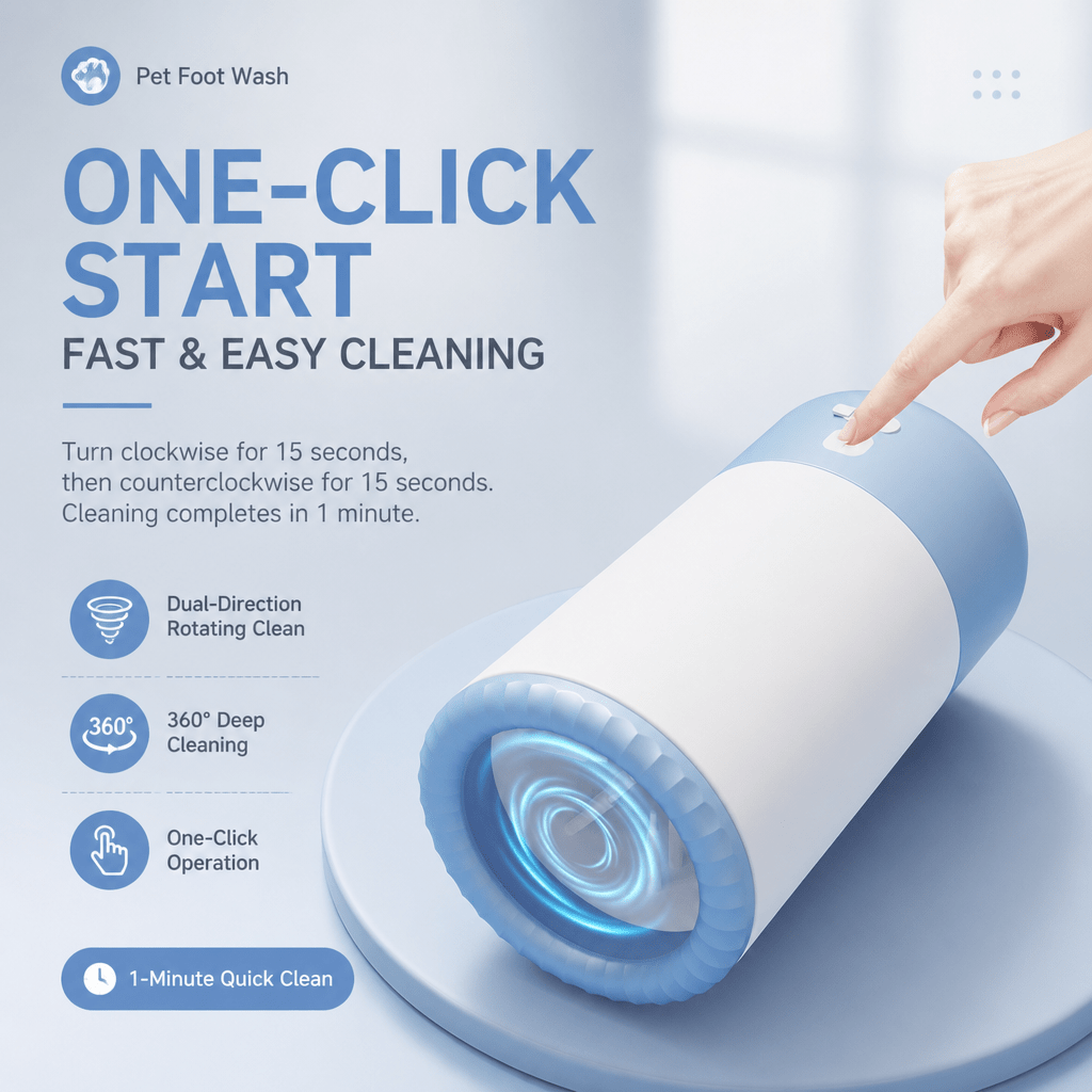 Electric claw cleaning cup - lumipup