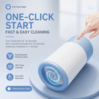 Electric claw cleaning cup - lumipup